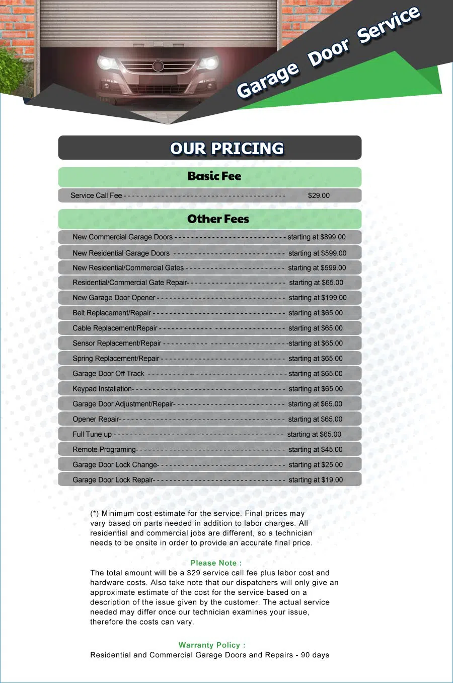 Galaxy Garage Door Service Ozone Park, NY 347-507-2493